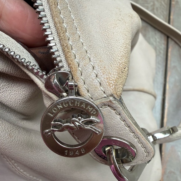 Longchamp Leather Top Handle Tote - Picture 10 of 14